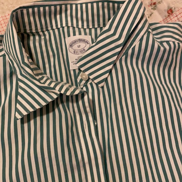 women brooks brothers striped shirt - Picture 2 of 5